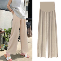 2021 Spring Summer Maternity Wide-leg Casual Trousers